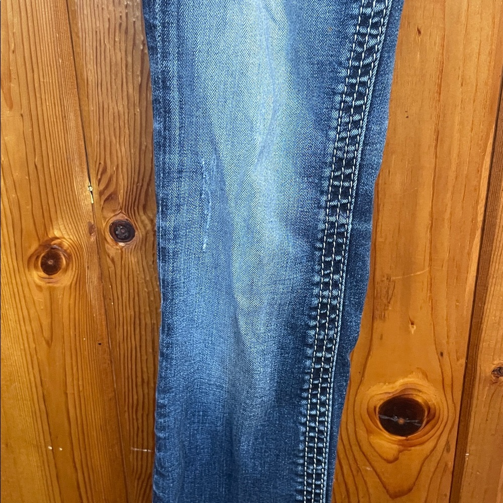 Rock Revival Women's Dark Blue Jeans Maggie boot size 25 - Picture 5 of 16